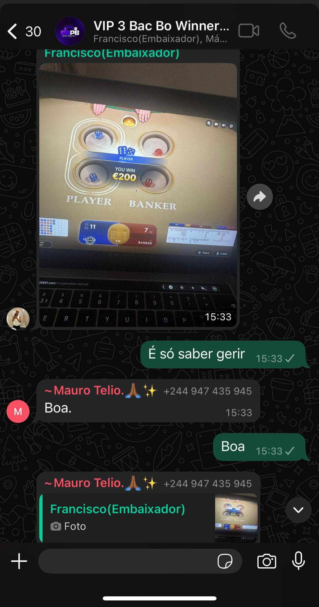 Prova de ganho de Ana Santos